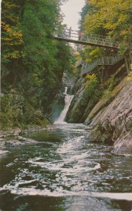 Foot Bridge at High Falls - Wilmington Notch NY, Adirondacks, New York