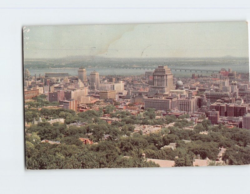 Postcard General View of Montreal, Canada