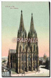 Postcard Old Coln Rh Dom Westseite