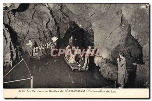 Old Postcard From Caves Betharram Debarcadere Du Lac