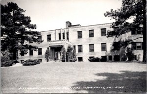 Real Photo Postcard Ellsworth Municipal Hospital in Iowa Falls, Iowa