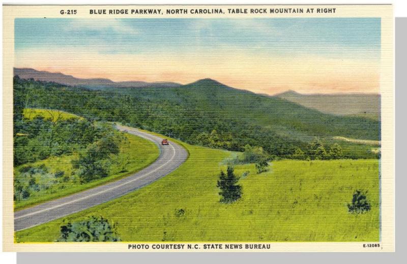 Blue Ridge Parkway, North Carolina/NC Postcard, Near Mint!