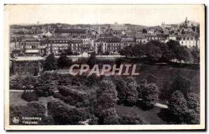 Old Postcard Luxembourg Panorama