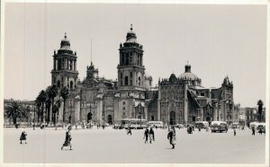 Mexico Cathedral Mexico City RPPC 05.87