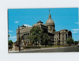 Postcard Indianapolis State Capitol, Indianapolis, Indiana