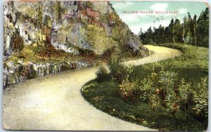 Postcard - Wilkes-Barre Boulevard - Wilkes-Barre, Pennsylvania