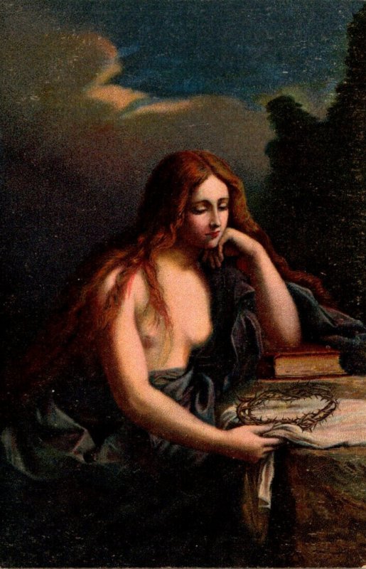 Painting La Maddalena Topless