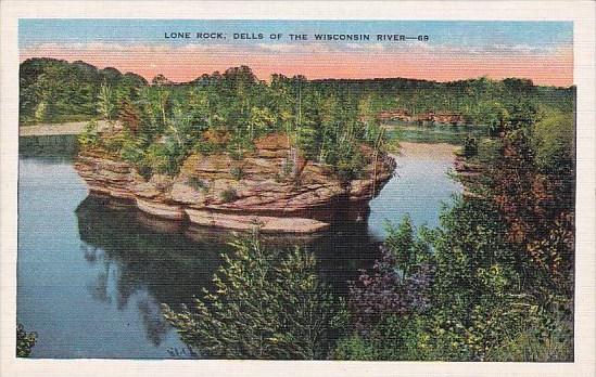 Wisconsin Milwaukee Lone Rock Dells Of The Wisconsin River