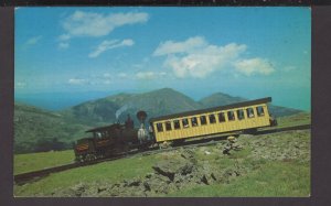 Train Famous Mt. Washington Cog Railway, White Mountain Range of N.H. - Chrome