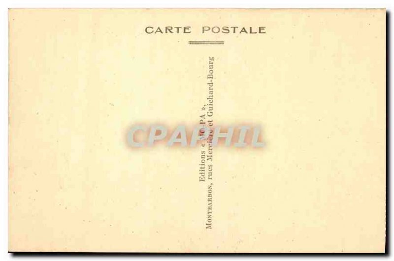 Old Postcard Bourg en Bresse Prefecture