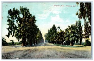 1909 Kearny Avenue Country Road Fresno California CA Posted Vintage Postcard