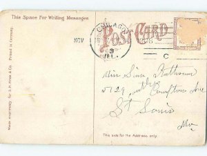 Divided-back MARSHALL FIELDS STORE Chicago Illinois IL AF3363