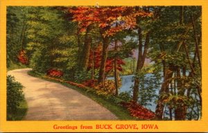Iowa Greetings From Buck Grove