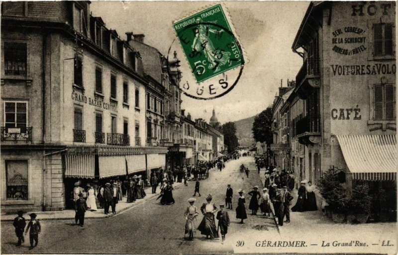 CPA GÉRARDMER La Grand'Rue (402449)