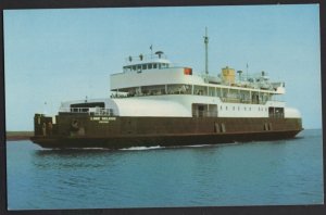 PEI M.V. LORD SELKIRK Ferry Service between Wood Island PEI & Caribou NS  Chrome