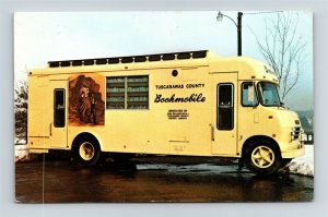  Postcard OH New Philadelphia Tuscarawas County District Library Bookmobile AD24