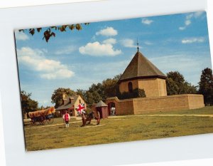 Postcard Magazine and Guardhouse Williamsburg Virginia USA