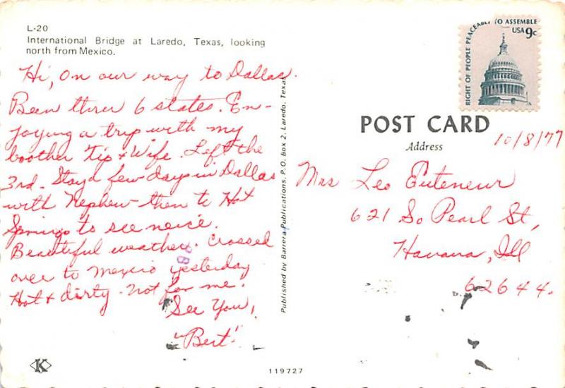 International Bridge - Laredo, Texas