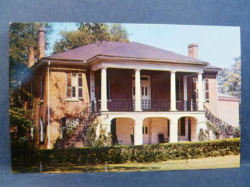 Postcard AL University Gorgas Home