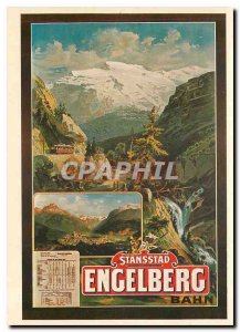 Modern Postcard Stansstad Engelberg Bahn