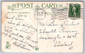 K34/ Pittsburgh Pennsylvania Postcard c1910 Pinup Umbrella Risque 481