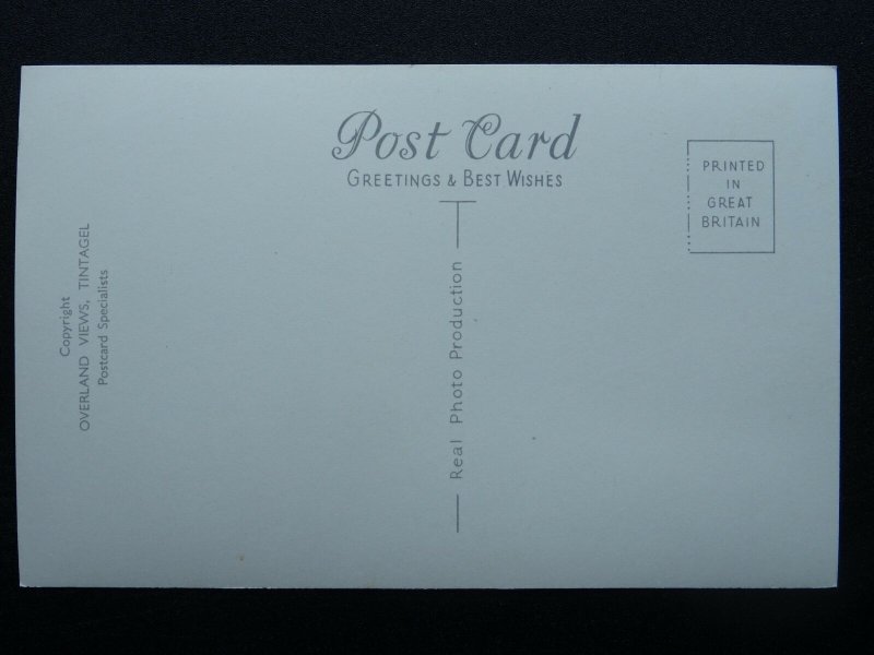 Cornwall LOOE Tregertha Hotel - Old Postcard by Overland Views