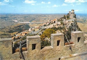 US4837 San Marino Fortress Panorama Tower General view amazing stamps