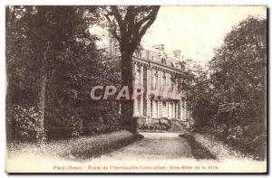 Old Postcard Flers School of Immaculate Conception A driveway of Villa