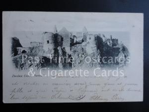c1901 UB Antrim: Portrush, Dunluce Castle (PM) BELFAST cds Queen Victoria Stamp