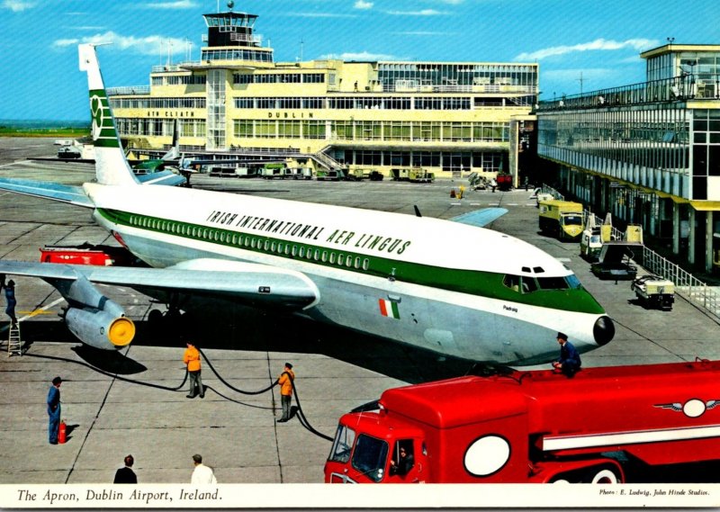 Ireland Co Dublin Dublin Airport Aer Lingus Jet On The Apron