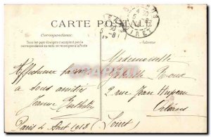 Paris Old Postcard The Pantheon