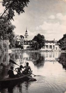 Szczbcin Poland Scenic View River Real Photo Antique Postcard J65245