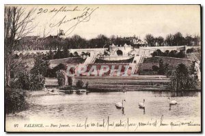 Old Postcard Valencia Park Jouvet