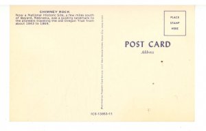 NE - Chimney Rock Along the Old Oregon Trail