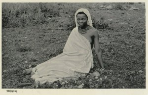 Deutsch-Giibweft-Africa, 1900-10s; Native girl