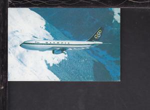 Olympic Airbus A300 Postcard 
