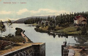 Daislands Canal Sweden 1909 