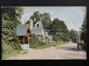 Leicestershire Old WOODHOUSE The Fountain on Forest Rd c1905 by Hartmann 2851.11