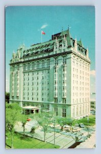 Hotel Fort Garry Winnipeg Manitoba Canada UNP Chrome Postcard M8