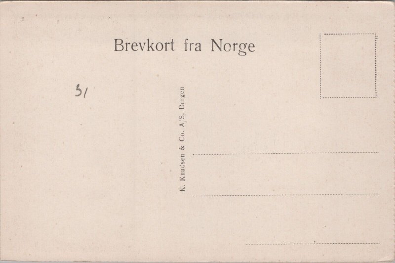 Norway Bergen Floibanen  Postcard C364