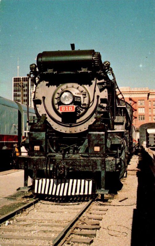 Trains American Freedom Train Locomotive Number 610