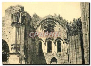 Modern Postcard Abbey of Orval ND Rosette of the old church