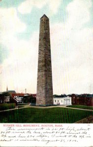 Massachusetts Boston Bunker Hill Monument