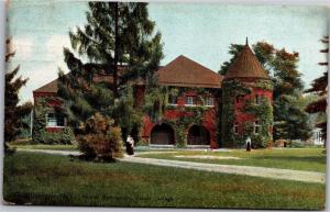 Alumni Gymnasium Vassar College Poughkeepsie NY Vintage Postcard K14