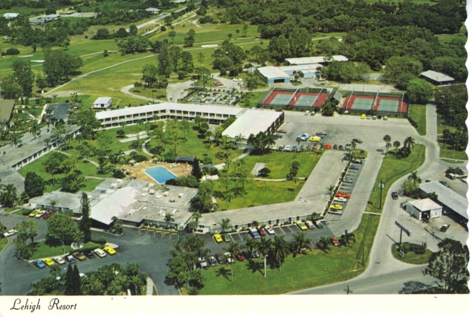 Lehigh Resort Lehigh Acres Fl Florida Aerial View Golf Course