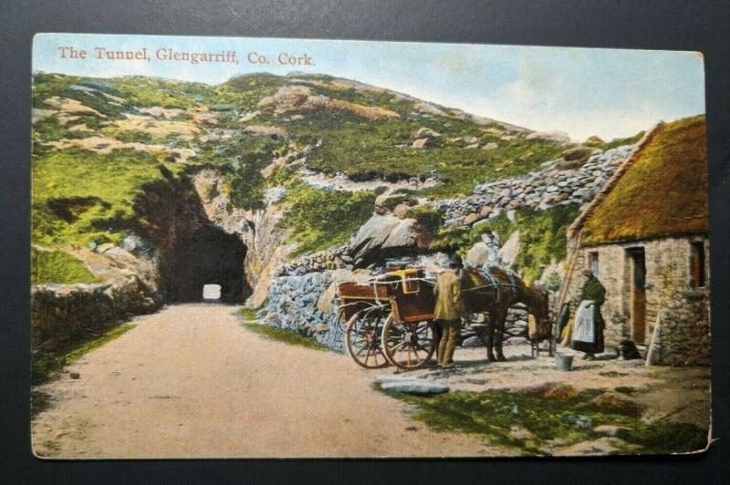 Mint Vintage Tunnel Glengarriff Co Cork Ireland Real Picture Postcard