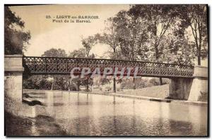 Old Postcard Ligny en Barrois Bridge Herval