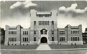 The State Armory, Syracuse NY, New York pm 1908