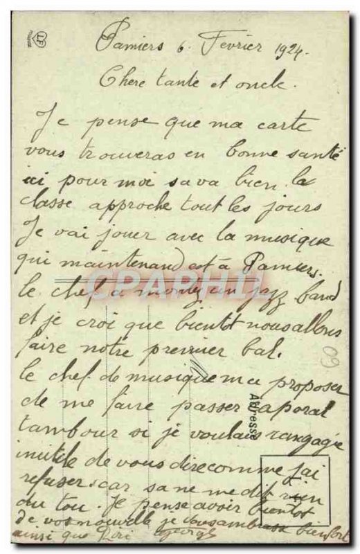 Old Postcard Pamiers L & # 39Hopital