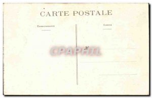 Old Postcard Brittany Brittany Cotes surf Sea